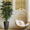 Artificial Trees for Home Decor Indoor - Fake Plants & Faux Plants Indoor - Fake Plants Tall Ficus Tree Artificial, Plants for Living Room Decor, Tall Fake Plants Indoor, Fake Tree Indoor - 5 Feet